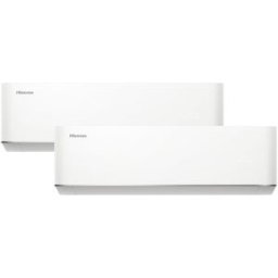 Hisense Aire acondicionado multisplit 2x1 Inverter con 2236 frig-h + 3010 frig-h- WIFI - 2AMW52HC212. Blanco