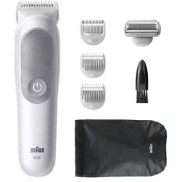 Braun Recortadora corporal Series 5 BG5550 + 6 accesorios. Gris