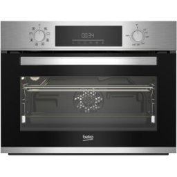 Beko Horno multifunción con limpieza Hidrólisis - BBCM12300X. Inox
