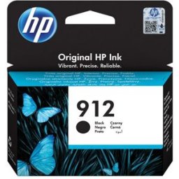HP Cartucho de tinta original Nº 912 negro (3YL80AE).