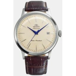 Orient Reloj de hombre Classic RA-AC0033Y30B Automático de piel. Crema