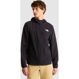 The North Face Chaqueta con capucha para hombre Nimble 2 . (M) Negro