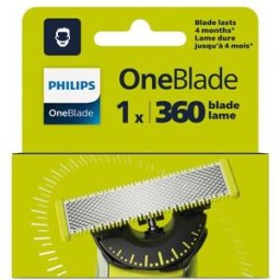 Philips Recambio cuchilla flexible 360 OneBlade, 1 unidad.
