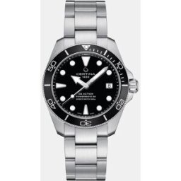 Certina Reloj de hombre C0328071105100 automático de acero. Negro