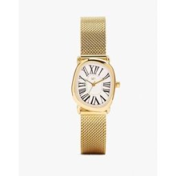 Parfois Reloj de mujer de acero inoxidable en liso. Dorado