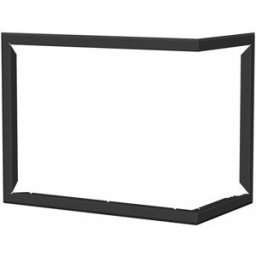 ROMOTOP Marco de 6 lados para Chimenea Heat F58-31. Negro