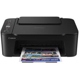 Canon Impresora Multifunción 3 en 1 PIXMA TS3750i, alimentación de papel posterior y WiFi. Compatible con PIXMA Print Plan. Negro