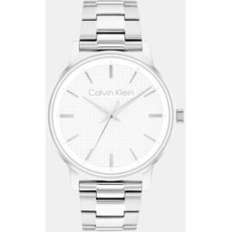Calvin Reloj de hombre Linked 25200501 de acero inoxidable. Blancos