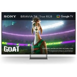 Sony TV 65" BRAVIA 7 II 65XR75M2 True RGB, LED 4K HDR, Dolby, Vision-Atmos, Google TV-Cast, Apple Airplay, Eco Dashboard, Game Menu, ideal. Negro
