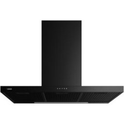 Teka Campana decorativa de pared DSH 986 BK con3 velocidades + 1 intensiva - DSH 986 BK. Negro
