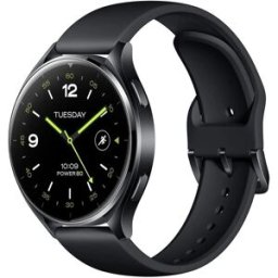 Xiaomi Watch 2 Caja negra y correa negra Smartwatch. Negro