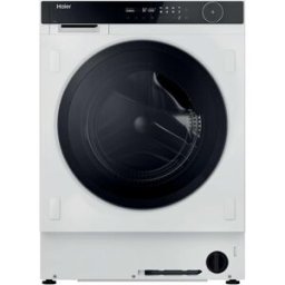 HAIER Lavadora Integrable 10 kg-1.400 rpm, Serie 8, Opción Vapor - HWB100-B14858U-S. Negro