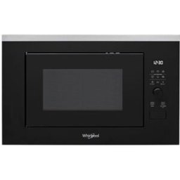 Whirlpool Microondas integrable 25 litros y grill - WMF250G. Negro
