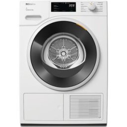 Miele Secadora 8 kg, bomba de calor, EcoSpeed- TWC640WP. Blanco loto