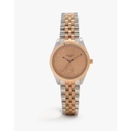 Parfois Reloj de mujer de acero inoxidable en liso. Multicolor