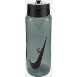 Nike Botella de agua Con apertura facil 710ml . Negro