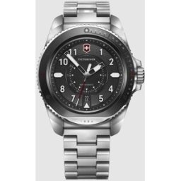 Victorinox Reloj analógico de hombre journey 1884 v242009 de acero y correa plateada gris. Plata