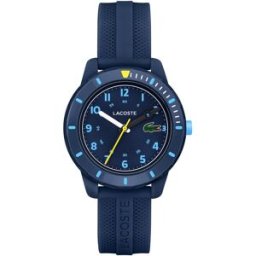 Lacoste Reloj de niño Mini Tennis 2030053 de silicona azul. Azul