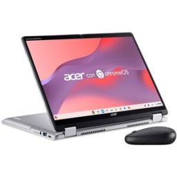 Acer Portátil Chromebook Spin 314 CP314-2HN-C2JK, Intel N100, 8GB, 128GB eMMC, 14", ChromeOS. Plata