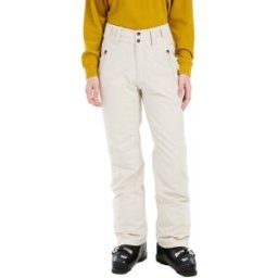Protest Pantalones de nieve de mujer Cinnamones . (M) Blanco roto