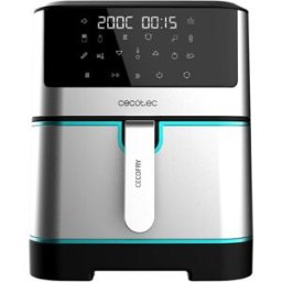 Cecotec Freidora de aire sin aceite doble Cecofry Supreme 8000 8L. Negro