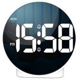 Inves Reloj despertador AN0599. Blanco
