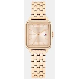 Tommy Hilfiger Reloj de mujer Mia 1782833 de acero rosa. Rosa
