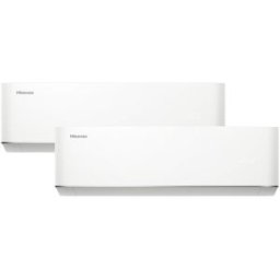 Hisense Aire acondicionado multisplit 2x1 Inverter con 2236 frig-h + 2236 frig-h - WIFI - 2AMW52HC99. Blanco