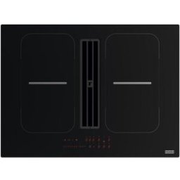 Franke Placa inducción con 4 zonas de cocción, con extractor integrado - 3400705229. Cristal negro