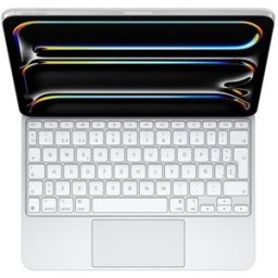 Apple Teclado Magic Keyboard para iPad Pro 11 (M4) blanco. Blanco