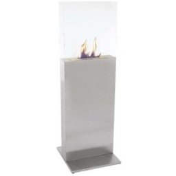 CLIMACITY Chimenea Bioetanol de Suelo 1,5 kW Clio 0,8 l. Acero Inox