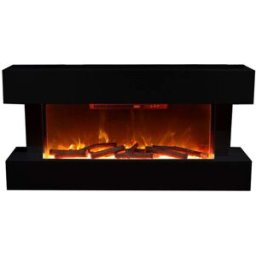 Focal-JMlab Chimenea Eléctrica Ashford Black. Negro