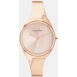 Calvin Reloj de mujer Charming 25200236 de acero rosa. Rosa