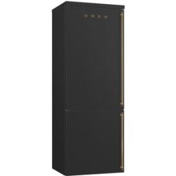 SMEG Frigorífico Combi , Total No Frost, 481 litros, Antracita, apertura a la izquierda - FA8005LAO6. Antracita