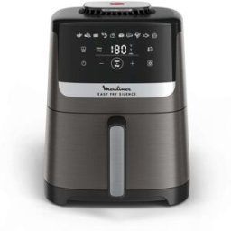 Moulinex Freidora de aire Easy Fry Silence EZ551 Cesta de Almacenaje 5L. Negro