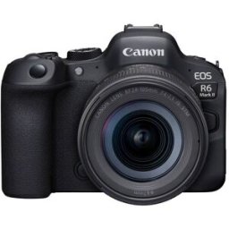 Canon Cámara Evil EOS R6 Mark II con Objetivo RF 24-105mm F4-7.1 IS STM. Negro