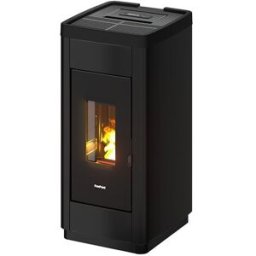 FREEPOINT Estufa Pellets Life Airtight Wi-Fi 8,5 kW. Negro