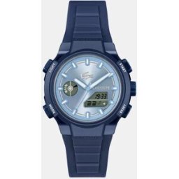 Lacoste Reloj de mujer LC33 de silicona azul. Azul
