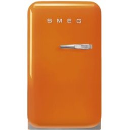 SMEG Frigorífico 1 puerta , 34 litros, Frío estático, Negro, apertura a la derecha - FAB5RBL6. Negro