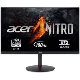 Acer Monitor PC Gaming 68,58 cm (27") NITRO XV270M3bmiiprx, 180 Hz, Full HD, AMD Freesync, con altavoces. Negro