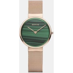 Bering Reloj de mujer Classic 14531-368 de malla de acero. Rosa
