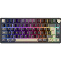 Royal Kludge Teclado Gaming R75 ISO-ES RGB Hot-Swappable Switch Silver Speed. Phantom