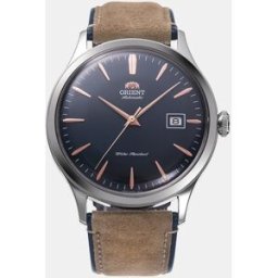 Orient Reloj de hombre Classic RA-AC0P02L10B automático de piel marrón. Marrón