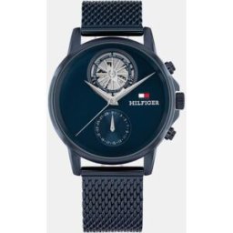 Tommy Hilfiger Reloj de hombre Stewart 1710750 de acero azul. Azul