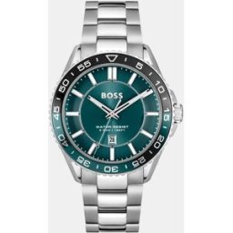 Boss Reloj de hombre Runner 3H 1514208 de acero. Plata