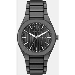Giorgio Armani Reloj de hombre de de acero inoxidable con tres agujas. Bronce