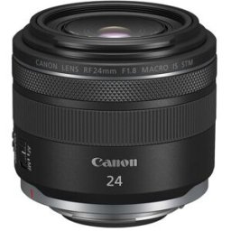 Canon Objetivo RF 24mm F1.8 MACRO IS STM para EOS R. Negro