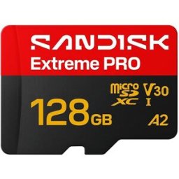 SanDisk Tarjeta de memoria MicroSDXC Extreme PRO 128GB.
