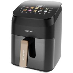 Cecotec Freidora de aire Cecofry&Grill Smokin 4500 capacidad 4,5L. Negro
