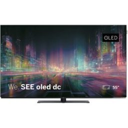 TV OLED 139 cm (55'') Loewe We.SEE OLED 55dc UHD 4K, HDR, doble canal, Smart TV con sonido invisible 60W. Negro carbón